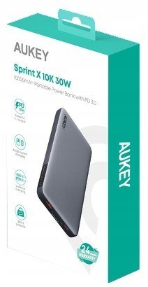 PB-Y41 Power Bank 10000mAh 30W 2xUSB PD 3.0 QC 3.0 LED
