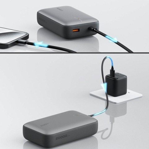 PB-Y57 Mini Power Bank 20000mAh 22.5W 2xUSB PD 3.0 QC 3.0 LED PB-Y57 Mini Power Bank 20000mAh 22.5W 2xUSB PD 3.0 QC 3.0 LED