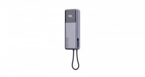 PowerBank 165W 10000mAh z wbudowanym kablem