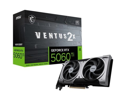 Karta graficzna GeForce RTX 5060 Ti 16G VENTUS 2X OC PLUS