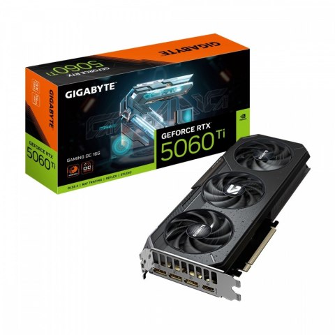 Karta graficzna GeForce RTX 5060 Ti GAMING OC 16G 128BIT GDDR7 HDMI/3DP Karta graficzna GeForce RTX 5060 Ti GAMING OC 16G 128BIT GDDR7 HDMI/3DP