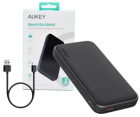 PB-Y46 Power Bank 10000 mAh 15W 2xUSB LED kabel USB-C PB-Y46 Power Bank 10000 mAh 15W 2xUSB LED kabel USB-C