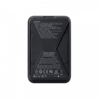 Powerbank R100 10000mAh USB-C/A Wireless PD/Qi czarny