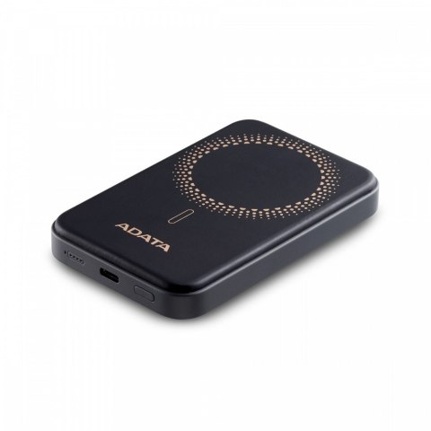 Powerbank R50 5000mAh USB-C czarny Wireless PD/Qi Powerbank R50 5000mAh USB-C czarny Wireless PD/Qi