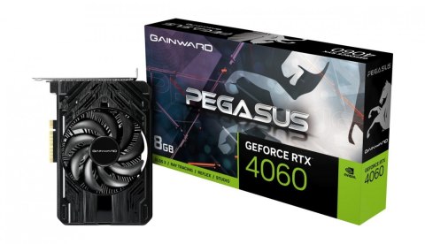 Karta graficzna GeForce RTX 4060 PEGASUS 8GB GDDR6 128bit 3DP/HDMI Karta graficzna GeForce RTX 4060 PEGASUS 8GB GDDR6 128bit 3DP/HDMI