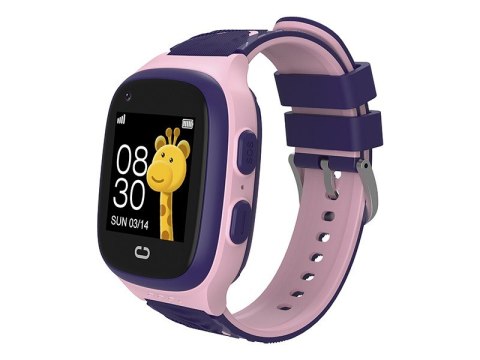 Smartwatch KIDS K18 SIM 4G GPS różowy