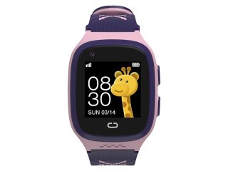 Smartwatch KIDS K18 SIM 4G GPS różowy