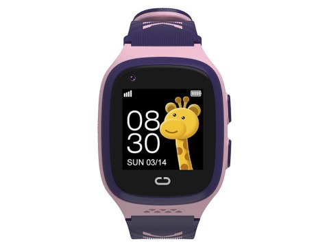 Smartwatch KIDS K18 SIM 4G GPS różowy