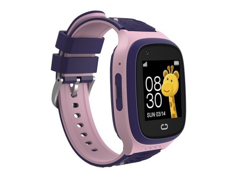Smartwatch KIDS K18 SIM 4G GPS różowy