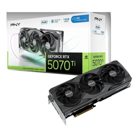 Karta graficzna GeForce RTX5070 Ti+ OC 16GB VCG5071T16TFXPB1-O Karta graficzna GeForce RTX5070 Ti+ OC 16GB VCG5071T16TFXPB1-O