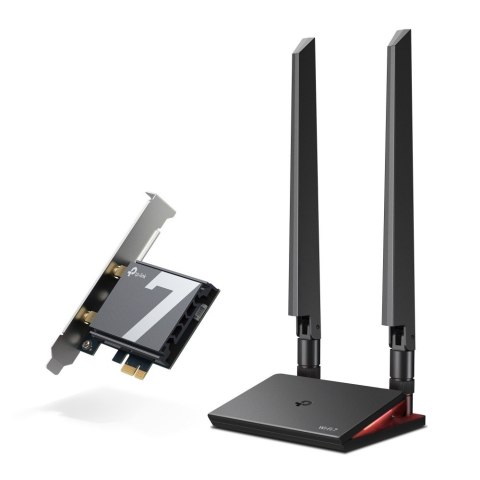 Karta sieciowa Archer TBE550E BE9300 Tri-Band Wi-Fi 7 Bluetooth PCI Express Adapter Karta sieciowa Archer TBE550E BE9300 Tri-Band Wi-Fi 7 Bluetooth PCI Express Adapter