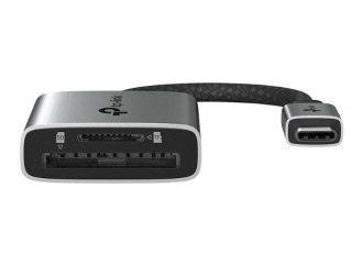 Adapter USB Type-C to SD & microSD 4.0 SPEC: 1 × USB-C Connector,1 × SD + 1 × microSD(support UHS-II 312MBps) 