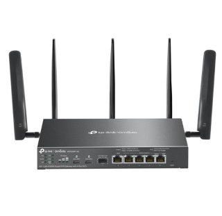Brama sieciowa gigabitowa Omada 4G+ Cat6 AX3000 VPN with 4-Port PoE+PORT: 1× Gigabit SFP WAN/LAN Port, 1× Gigabit RJ45 WAN Port,
