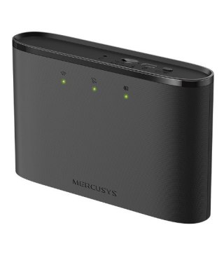 Hotspot przenośny Mercusys 4G LTE 150Mbps 4G LTE Mobile Wi-Fi Build-In 150Mbps 4G LTE Mode SPEED: 150 Mbps at 2.4 GHz, 4G Cat4 1