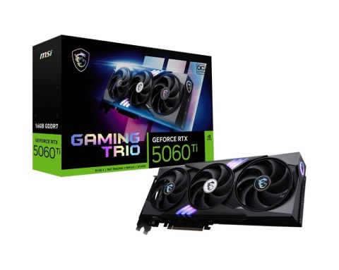 Karta graficzna GeFroce RTX 5060 Ti 16G GAMING TRIO OC Karta graficzna GeFroce RTX 5060 Ti 16G GAMING TRIO OC