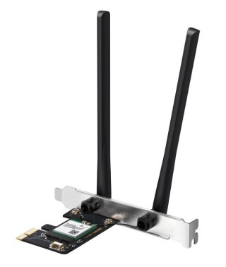 Karta sieciowa Mercusys AX1800 Dual-Band Wi-Fi 6 Bluetooth PCI Express Adapter SPEED: 1201 Mbps at 5 GHz + 574 Mbps at 2.4 GH