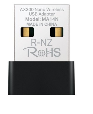 Karta sieciowa Mercusys AX300 NanoWi-Fi USB Adapter SPEED: 287 Mbps at 2.4 GHz