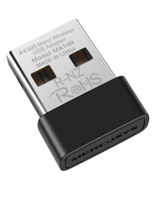 Karta sieciowa Mercusys AX300 NanoWi-Fi USB Adapter SPEED: 287 Mbps at 2.4 GHz