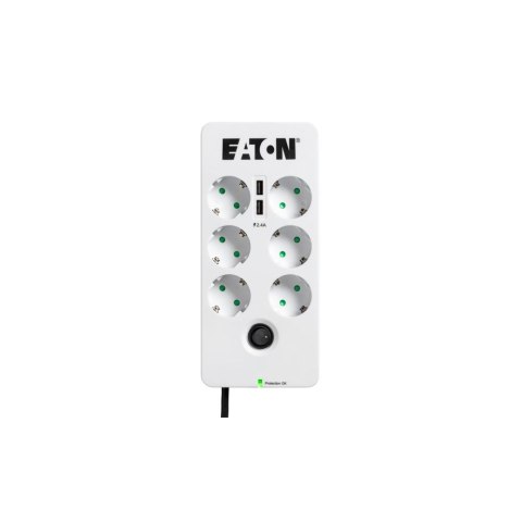 Listwa zasilająca Protection Box 6 Tel@ USB DIN Listwa zasilająca Protection Box 6 Tel@ USB DIN
