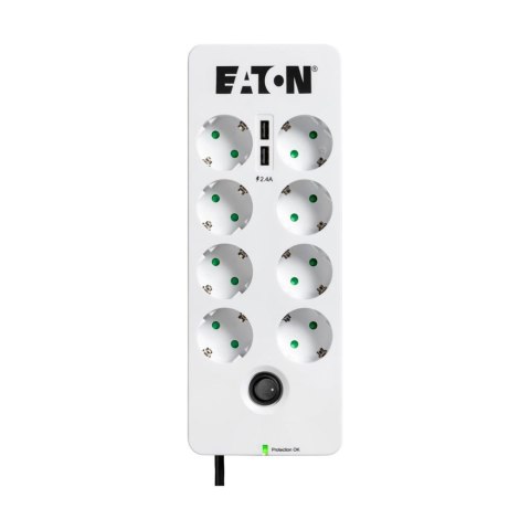 Listwa zasilająca Protection Box 8 Tel@ USB DIN Listwa zasilająca Protection Box 8 Tel@ USB DIN