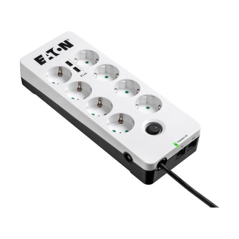 Listwa zasilająca Protection Box 8 Tel@ USB DIN Listwa zasilająca Protection Box 8 Tel@ USB DIN