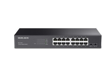 Przełącznik Mercusys 16-Port Gigabit Desktop/Rackmount Switch PORT: 16× Gigabit RJ45 Ports