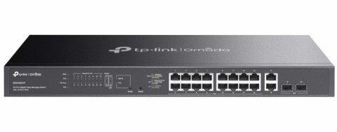 Przełącznik Omada 20-Port GB Easy Managed Switch with 16-Port PoE+ PORT: 16× Gigabit PoE+ Ports, 2x Gigabit Non-PoE Ports, 2× Przełącznik Omada 20-Port GB Easy Managed Switch with 16-Port PoE+ PORT: 16× Gigabit PoE+ Ports, 2x Gigabit Non-PoE Ports, 2×