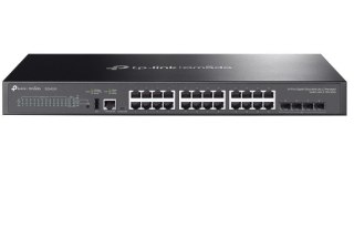 Przełącznik zarządzalny Omada 24-PortGb Stackable Lite L3 with 4 PORT: 24× Gigabit RJ45 Ports, 4× 10G SFP+ Slots, RJ45/USB Type 