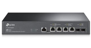 Przełącznik zarządzalny Omada 4-PortPoE ++10GBase-T L2+ with 2 10GE SFP+ Slots