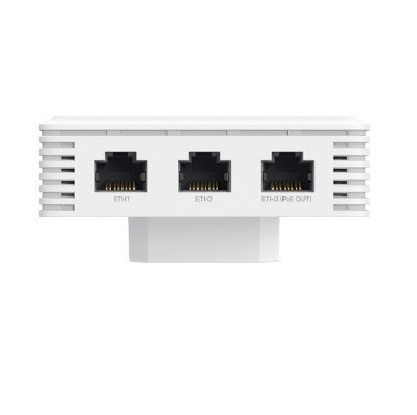 Punkt dostępowy naścienny Omada BE3600 Dual-Band Wi-Fi7 Access Point PORT: Uplink: 1× 2.5G RJ45 Port; Downlink: 1× 2.5G RJ45 