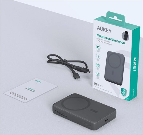 PB-MS04 Gray Qi2 MagSafe PowerBank 10000mAh 20W PD