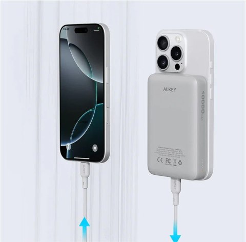 PB-MS04 White Qi2 MagSafe PowerBank 10000mAh 20W PD PB-MS04 White Qi2 MagSafe PowerBank 10000mAh 20W PD