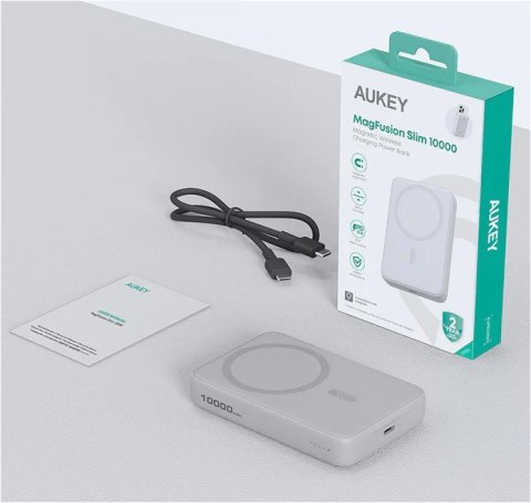 PB-MS04 White Qi2 MagSafe PowerBank 10000mAh 20W PD PB-MS04 White Qi2 MagSafe PowerBank 10000mAh 20W PD