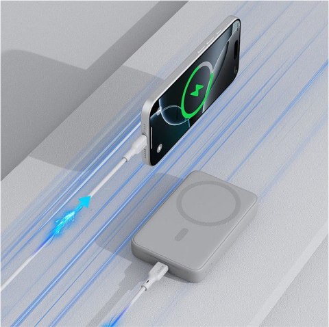 PB-MS04 White Qi2 MagSafe PowerBank 10000mAh 20W PD PB-MS04 White Qi2 MagSafe PowerBank 10000mAh 20W PD