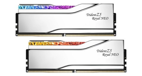 Pamięć PC - DDR5 64GB (2x32GB) Trident Z5 Royal RGB 6000MHz CL26 Neo Pamięć PC - DDR5 64GB (2x32GB) Trident Z5 Royal RGB 6000MHz CL26 Neo