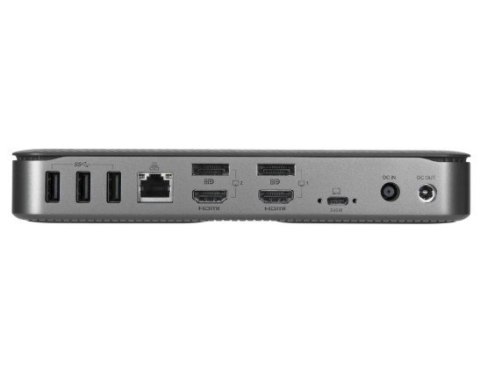 Stacja dokująca Hybrid DisplayLink & DP Alt Mode USB-C Quad 4K 100 W Power Delivery Stacja dokująca Hybrid DisplayLink & DP Alt Mode USB-C Quad 4K 100 W Power Delivery