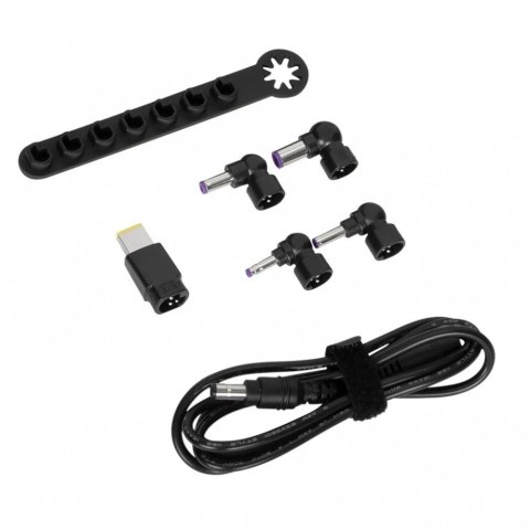 Zestaw akcesoriów Legacy Power 90 W (kabel DC do końcówki + 5 końcówek + drążek do przechowywania) - 1,8 m Zestaw akcesoriów Legacy Power 90 W (kabel DC do końcówki + 5 końcówek + drążek do przechowywania) - 1,8 m