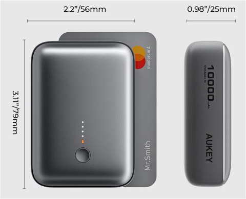 PB-Y55 MINI PowerBank 10000mAh 22.5W 2xUSB PD QC PB-Y55 MINI PowerBank 10000mAh 22.5W 2xUSB PD QC