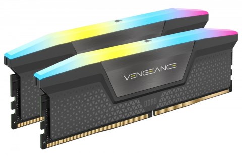 Pamięć DDR5 Vengeance RGB 96GB/6000 (2*48GB) C30 Pamięć DDR5 Vengeance RGB 96GB/6000 (2*48GB) C30