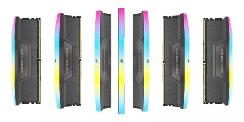 Pamięć DDR5 Vengeance RGB 96GB/6000 (2*48GB) C30 Pamięć DDR5 Vengeance RGB 96GB/6000 (2*48GB) C30