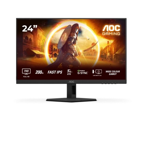 Monitor 24G4HRE 23.8 cala Fast IPS 200Hz HDMIx2 DP Głośniki Monitor 24G4HRE 23.8 cala Fast IPS 200Hz HDMIx2 DP Głośniki
