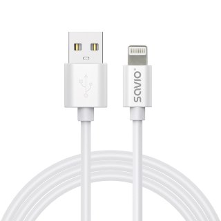 Kabel USB-A do Lightning CL-192 1m biały