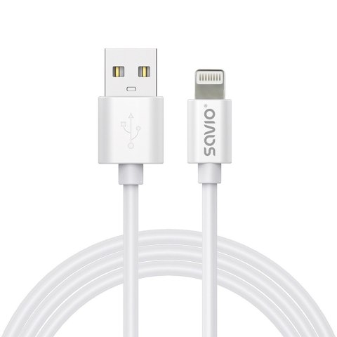 Kabel USB-A do Lightning CL-192 1m biały Kabel USB-A do Lightning CL-192 1m biały