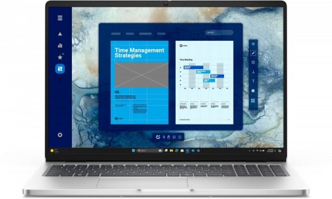 Laptop Dell Pro 16 PC16250 W11P C3 100U/8GB/512GB/16.0 FHD+/Int/FgrPr/Cam&Mic/WLAN+BT/BcklKb/3C/3YPS Platinum