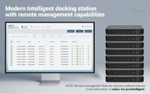 Stacja dokująca USB-C Intelligent Triple Display Docking Station Power Delivery 100W Stacja dokująca USB-C Intelligent Triple Display Docking Station Power Delivery 100W