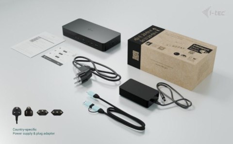 Stacja dokująca Universal Intelligent Dual Display Docking Station Power Delivery 100W Stacja dokująca Universal Intelligent Dual Display Docking Station Power Delivery 100W
