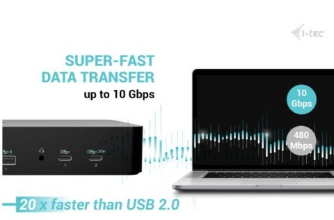 Stacja dokująca Universal Intelligent Dual Display Docking Station Power Delivery 100W Stacja dokująca Universal Intelligent Dual Display Docking Station Power Delivery 100W