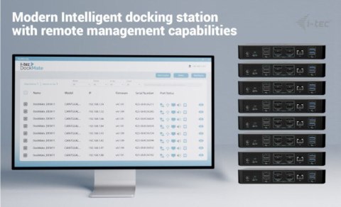 Stacja dokująca Universal Intelligent Dual Display Docking Station Power Delivery 100W Stacja dokująca Universal Intelligent Dual Display Docking Station Power Delivery 100W