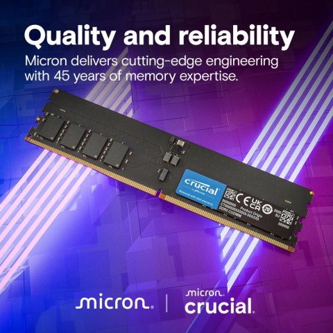 Pamięć DDR5 64GB/6400 CL52 CUDIMM Pamięć DDR5 64GB/6400 CL52 CUDIMM