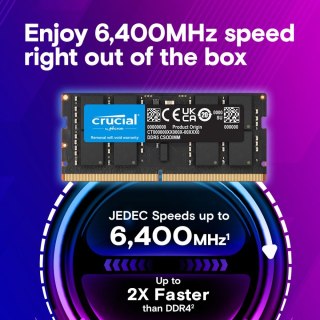 Pamięć do notebooka DDR5 CSODIMM 64GB (2*32GB)/6400 CL52